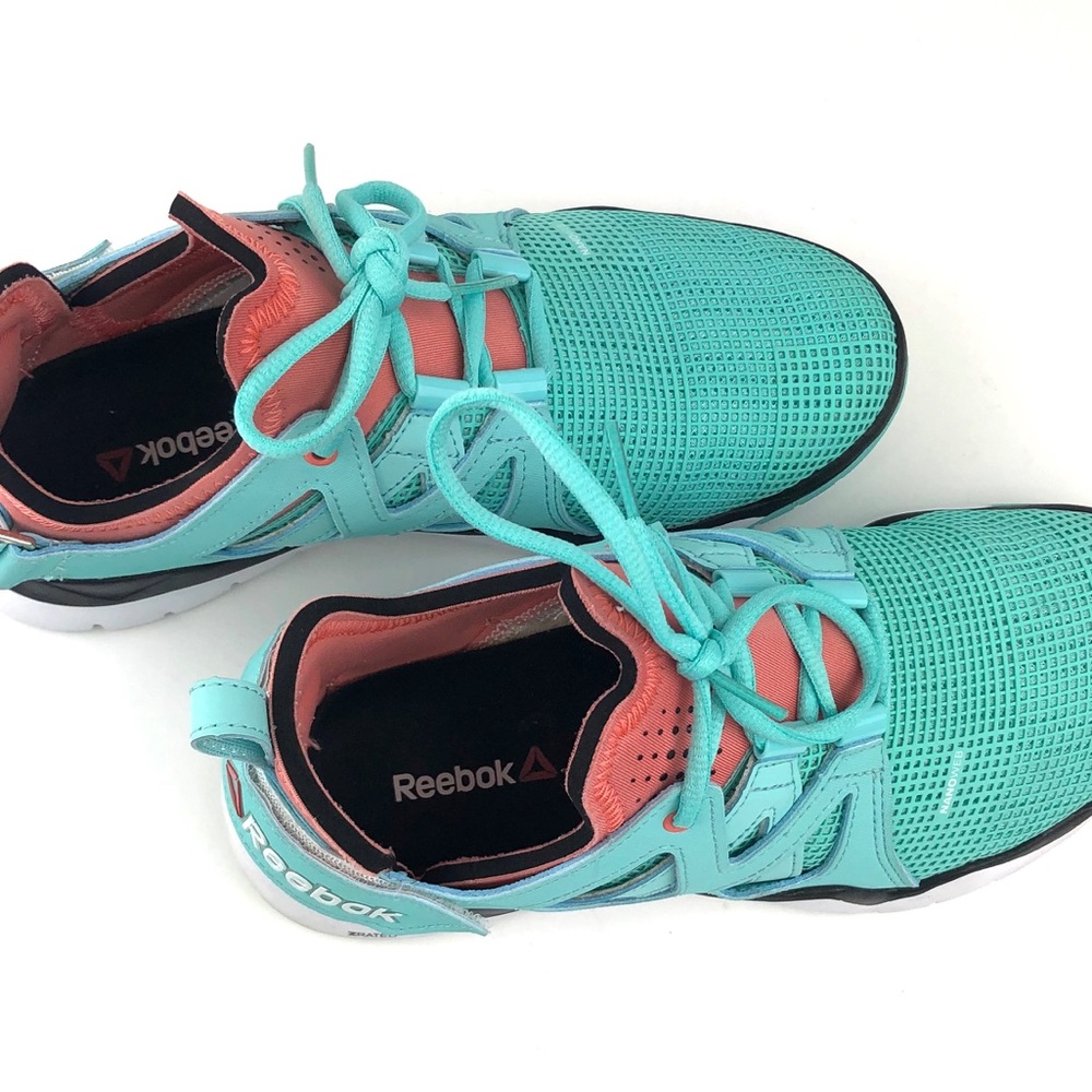 Reebok Nanoweb ZRated Teal Workout Trainers Shoes